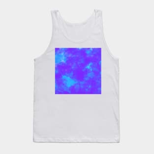 Purple and Blue Watercolor Background Tank Top